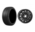 roata polo ibiza rapid fabia toledo iarna Roata completa VW Polo, Seat Ibiza, Toledo, Skoda Rapid, Fabia janta otel ALCAR 7760 6x15 + anvelopa Iarna Triangle TW401 185/60R15 88H/XL